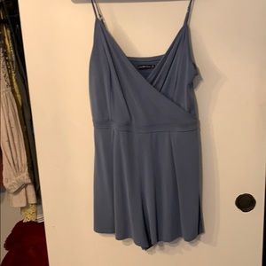 A&F BLUE ROMPER
